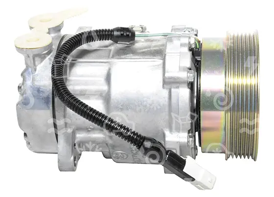 kompresor SANDEN 7V16, řemenice 124 mm - PV6, 12V, OEM 6453.AX